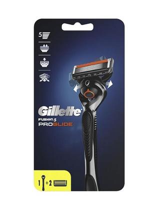Gillette станок для гоління чоловічий (бритва) fusion5 proglide flex - 2 касети