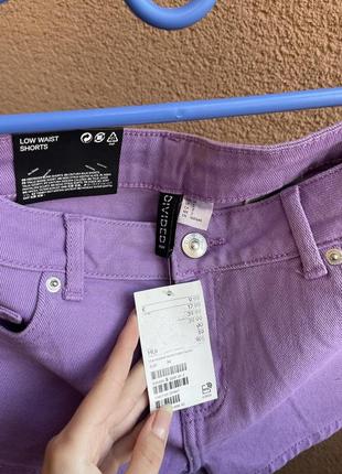 Фиолетловые шорты2 фото