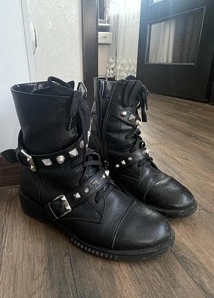 Ботинки шкіра 38-39р