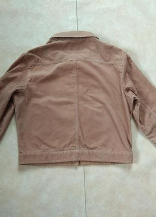 Укороченная вельветовая джинсовая куртка esprit, 12 размер.3 фото