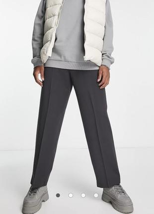 Стильні широкі брюки asos design wide leg smart trousers