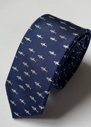 Краватка з акулами1 фото