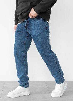 🔝чоловічі джинси мом темно-сірі5 фото