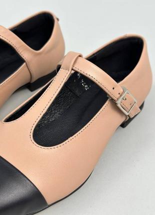 Жіночі туфлі з натуральної шкіри7 фото