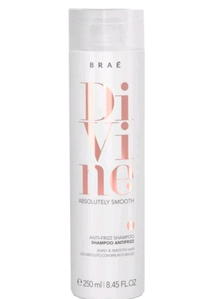 Шампунь розгладжуючий brae divine anti frizz shampoo 250 ml