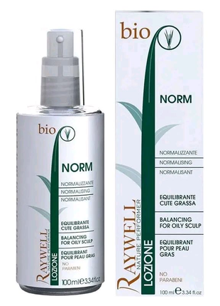 Лосьон для жирной кожи головы raywell bio norm lotion 100 ml