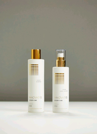 Набір шампунь і спрей innovatis kit home luxury anti-age
