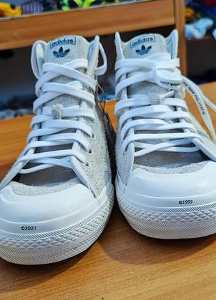 Кросівки adidas nizza hi alife white gx81403 фото