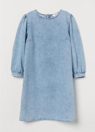 Платье джинсовое деним h&m