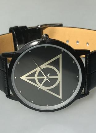 Годинник наручний гаррі поттер, символ дарів смерті, harry potter2 фото