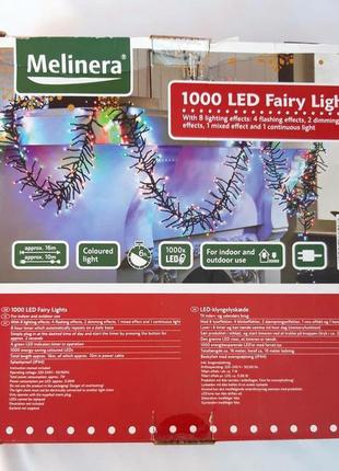 Велика гірлянда на 1000 led-лампочок melinera2 фото