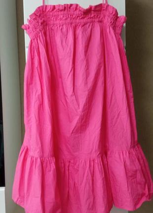 Платье сарафан фуксия розовый primark1 фото