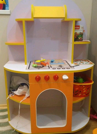 Дитяча ігрова кухня попелюшка, малютка2 фото
