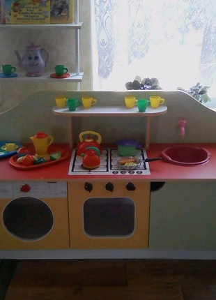 Дитяча ігрова кухня попелюшка, малютка3 фото