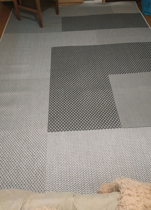 Доріжка килимок безворсовий килим, на гумовій основі, 2 на 3 м2 фото