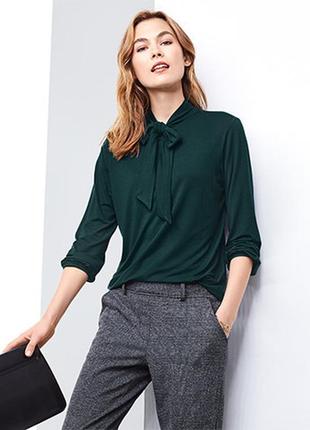 Стильна зручна жіноча блуза, блузка з візкози від tcm tchibo (чібо), німеччина, m-l