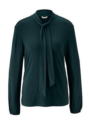 Стильна зручна жіноча блуза, блузка з візкози від tcm tchibo (чібо), німеччина, m-l4 фото