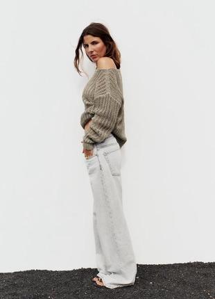 Джинси wide leg zara2 фото