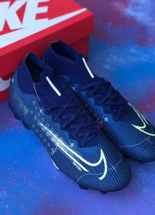 Бутси nike mercurial vapor xiii pro fg/найк меркуриал вапор/ копи3 фото