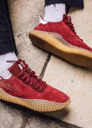 Оригінальні замшеві кеди adidas kamanda red1 фото