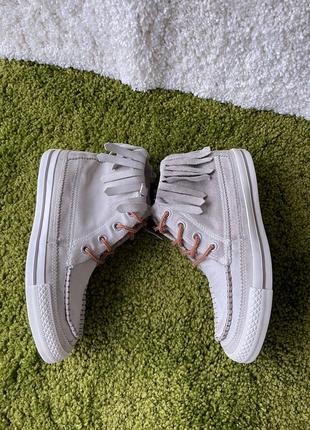 Кроссовки кеды converse fringed3 фото