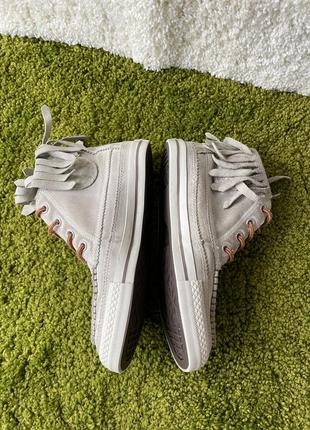 Кроссовки кеды converse fringed4 фото