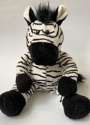 Мягкая игрушка лошадка зебра лошадь пони