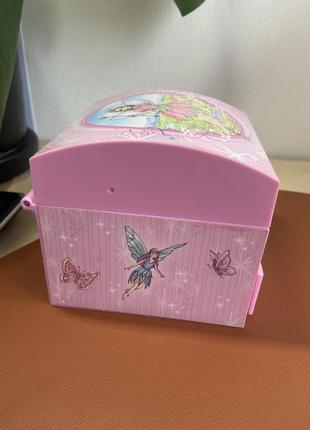 Дитяча скринька для прикрас-шкатулка для прикрас музична скринька з балериною6 фото