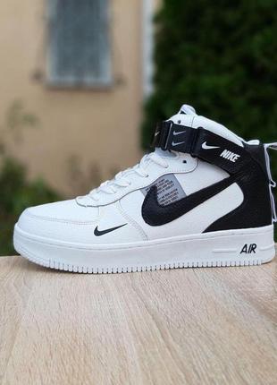 Зимові черевики жіночі кросівки nike air force 1 mid lv8 (37-41)