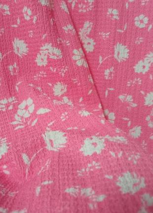 Платье розовое в цветочный принт george2 фото