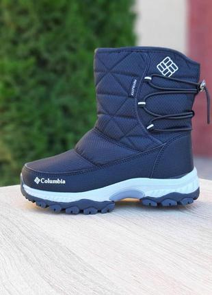 Зимові жіночі чоботи дутики columbia (36-41)