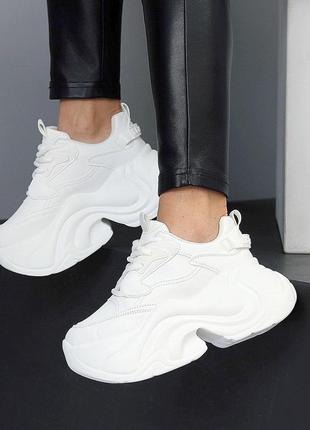 Кросівки на потовщеній підошві "flamenco"