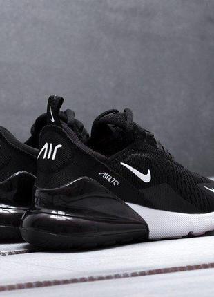 Чоловічі кросівки nike air max 270 black/white4 фото