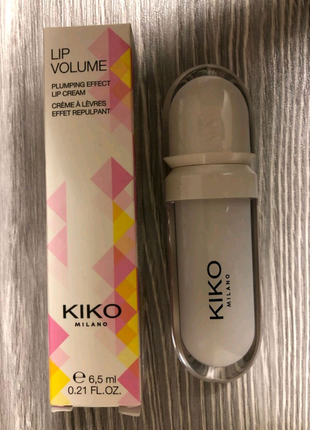 Блиск для губ kiko milano 02 transparent прозорий