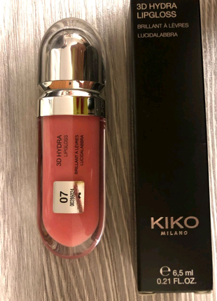 Блиск для губ kiko milano 3d hydra - 072 фото