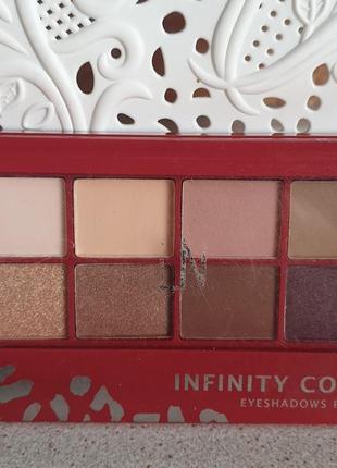 Ln professional infinity color eyeshadow palette палітра тіней