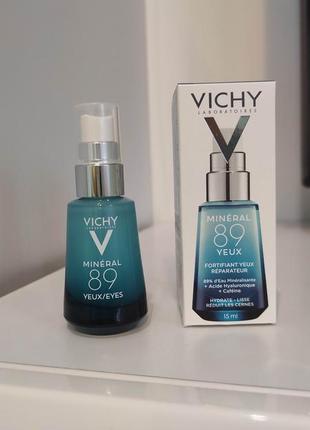 Гель vichy mineral 89, для восстановления и увлажнения кожи вокруг глаз6 фото