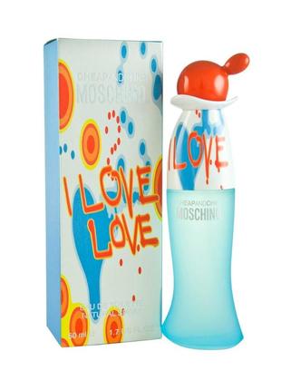 Жіноча туалетна вода moschino cheap and chic i love love  100 мл