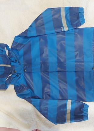 Дождевик куртка reima 110 см синяя