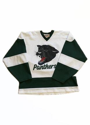 Бело-зеленая кофта для регби или хоккея «panthers» alpha sportswear