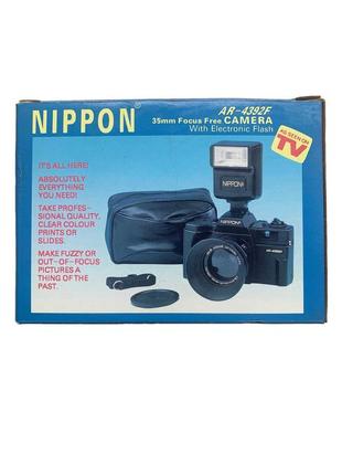 Плівковий фотоапарат nippon ar 4392f — рарит japan vintage...