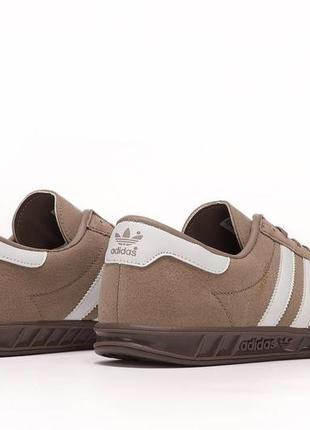 Adidas hamburg beige brown.3 фото