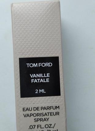 Tom ford vanilla fatale+3 одиниці