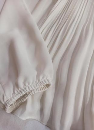 Воздушная плиссированная блуза2 фото