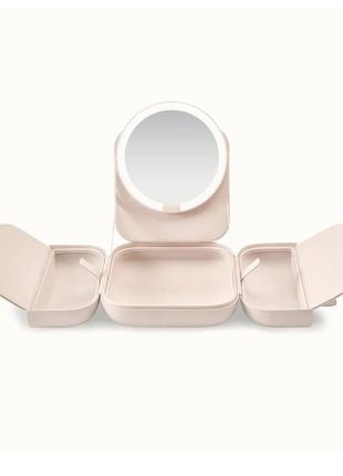 Портативная косметичка amiro с led-подсветкой