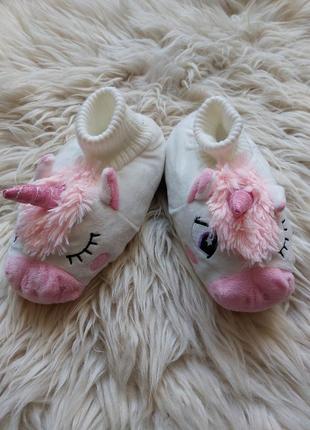 💙🧡💜 мега крутые тапочки- носки unicorns1 фото