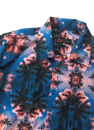 Adm denim revolution итальянская гавайка гавайская рубашка