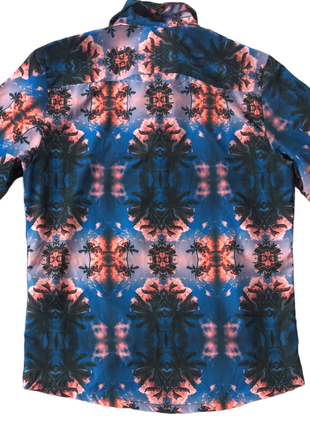 Adm denim revolution итальянская гавайка гавайская рубашка