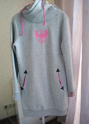 Женское платье-худи