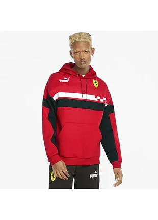 Толстовка puma scuderia ferrari race sds men's hoodie
